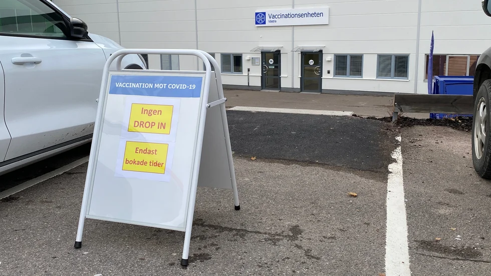 Vaccinationsenheten Västra, erbjuder inte drop-in för tillfället.