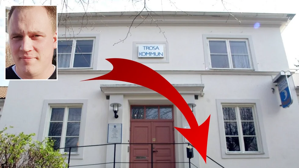 Trosa kommun går back för första gången på 20 år. "Det är ingen panik", lugnar ekonomichef Björn Alm, men förutspår "ytterligare ett par kännbara år".