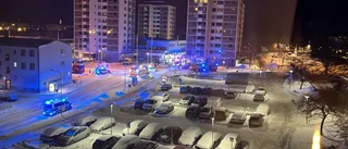 Larm om brand på nionde våningen – men här hittades elden