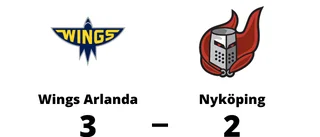 Wings Arlanda bröt Nyköpings fina vinstsvit