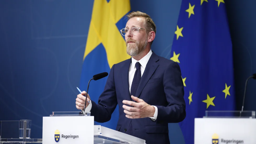 Socialminister Jakob Forssmed (KD). Arkivbild.