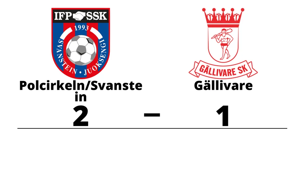 Polcirkeln/Svanstein FF vann mot Gällivare SK