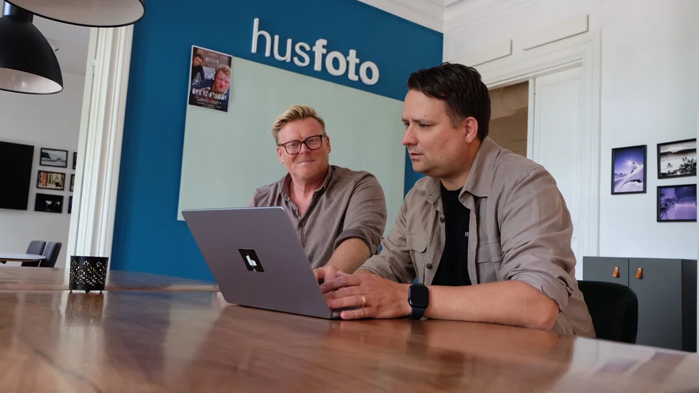 Husfoto grundades 2007. Då var det inte alls vanligt att mäklare använde sig av professionellt tagna bilder. Men idag är det ett måste, enligt David Zandén och Gareth Bagley.