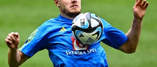 Klart: Svanberg missar EM-kvalmatchen