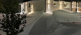 Dagens läsarbild: Snöoväder i Öjebyn