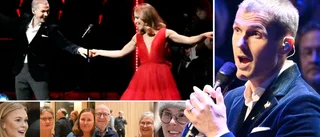 Kristina och David Lindgren intog kulturhuset – bjöd på julshow