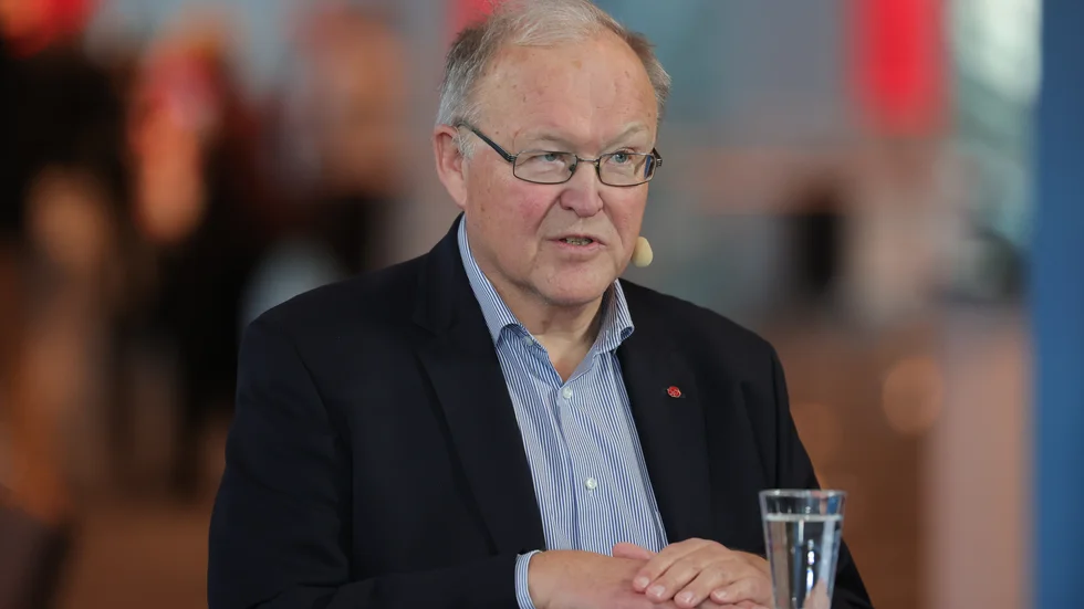 Göran Persson fångad på bild år 2021. Arkivbild.