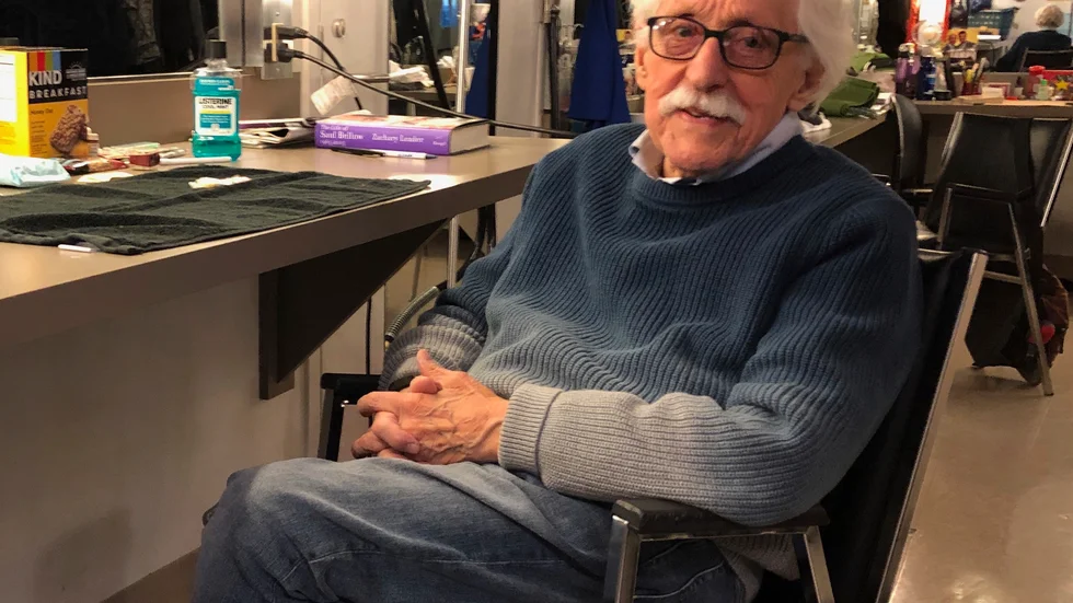 Mike Nussbaum fortsatte arbeta som skådespelare även efter 90. Arkivbild.