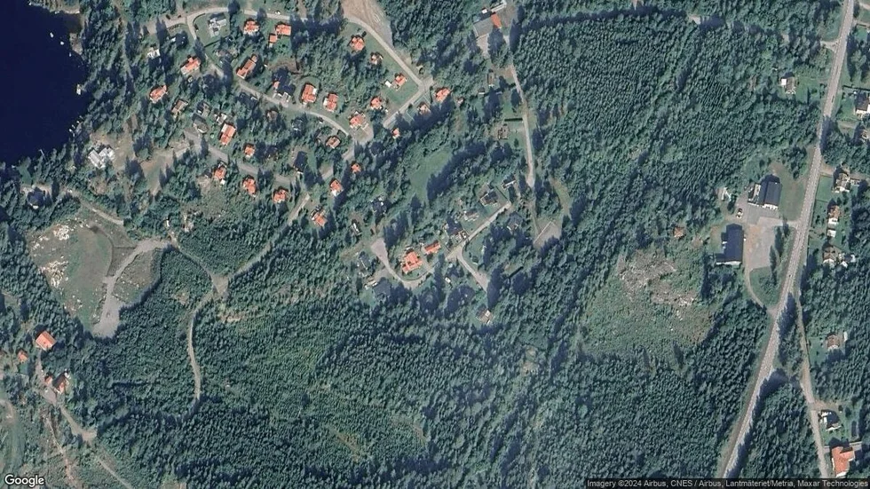 Området kring Bäckstigen 16