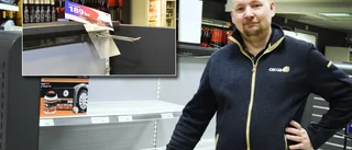 Extrema dygnen som rensade hyllorna hos handlarna • "Rekord"