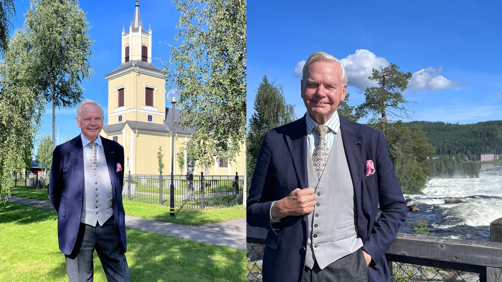 Carl Jan Granqvist fick rundvisning av munskänkarnas Åsa Viden på lördagen. Hon fick lära sig mycket om kungligheter, gravstenar och annat. Själv ska Carl Jan definitivt kistbegravas när det är dags, som förr i tiden.