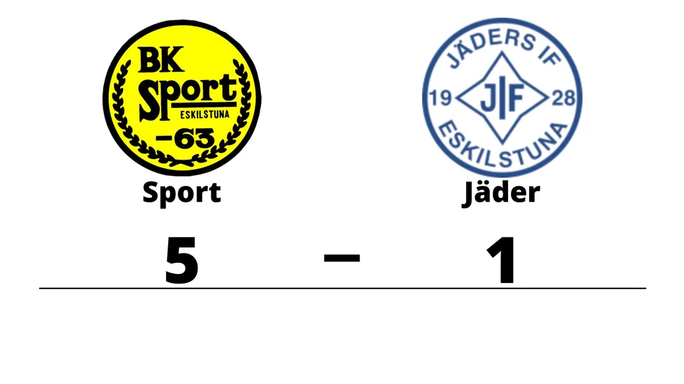 BK Sport vann mot Jäders IF