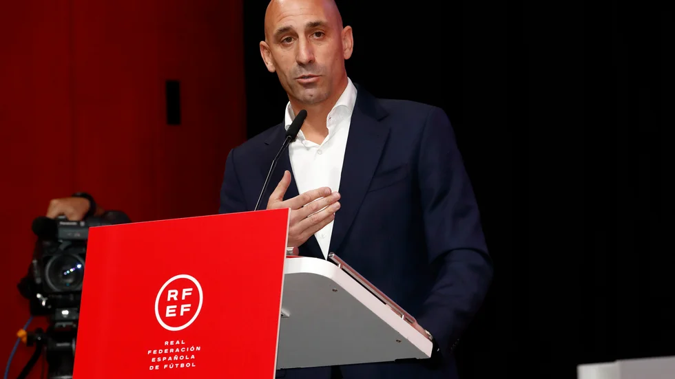 Luis Rubiales. Arkivbild.