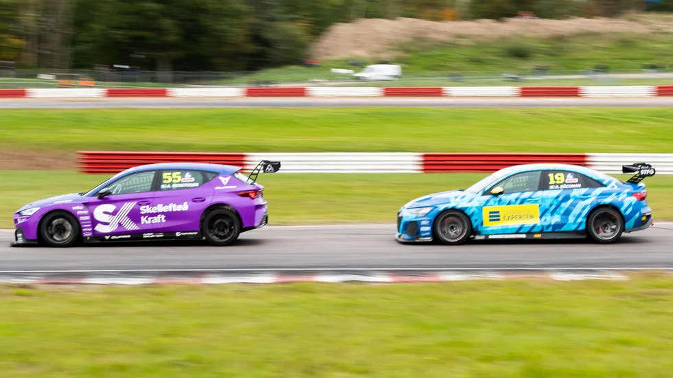 Bild från ett av STCC-loppen förra säsongen.
