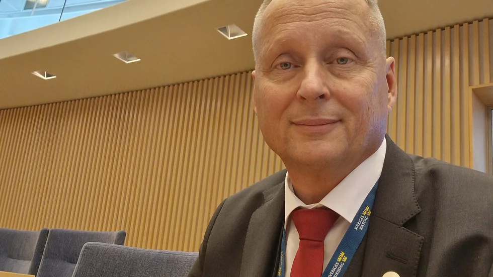 Lars Wistedt (SD) röstade för Ulf Kristersson som ny statsminister.