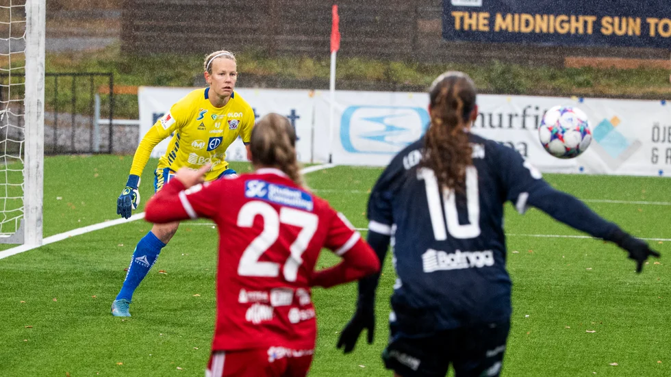 Cajsa Andersson vaktade Piteå IF:s mål guldåret 2018. Nu höll hon nollan för andra matchen i rad mot sin gamla klubb.