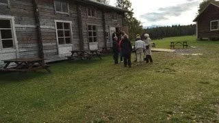 Vassholmen. Plats för Gnistans fest.