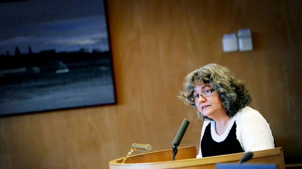 RÄTT HÅLL. Annika Eriksson (MP) är nöjd med samverkan med (S). "Jag är stolt och glad över vårt gemensamma budgetförslag", sade hon.