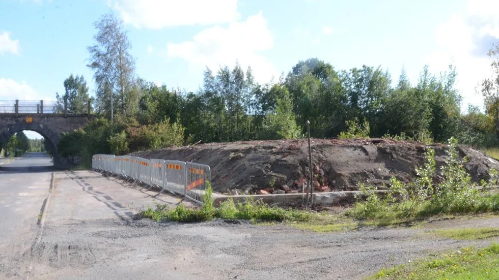 Nu är garveriet i Haparanda ett minne blott, och vägen är åter igen öppen för trafik.