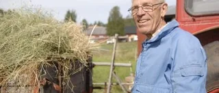 Skördetid på hälsosam gård