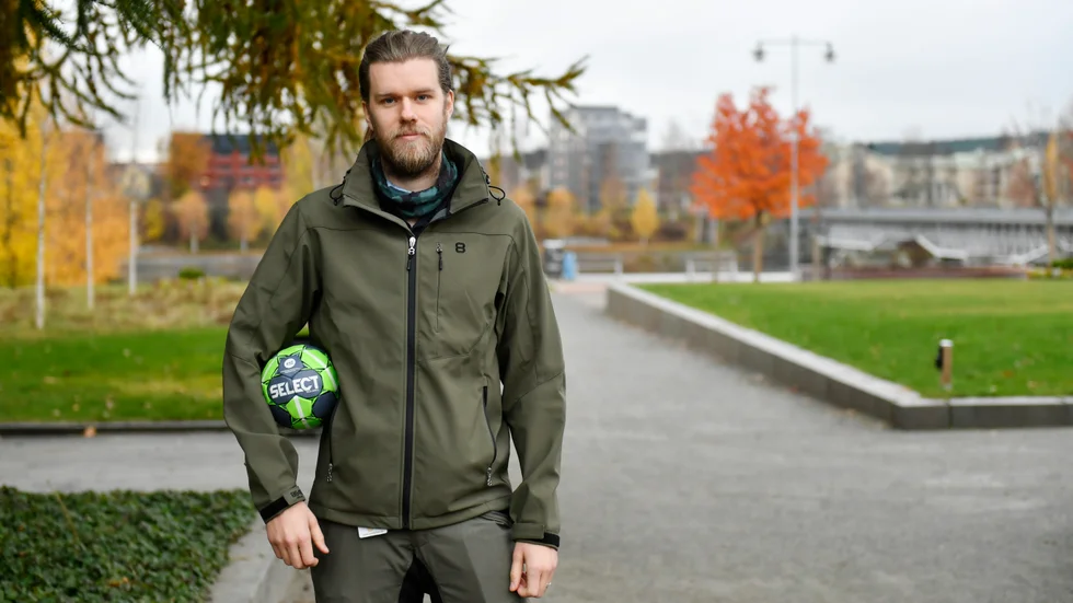 ”Förhoppningen är att några kanske får upp ögonen för handboll”, säger Eric Abrahamsson, initiativtagaren för H22 Skellefteå HK.