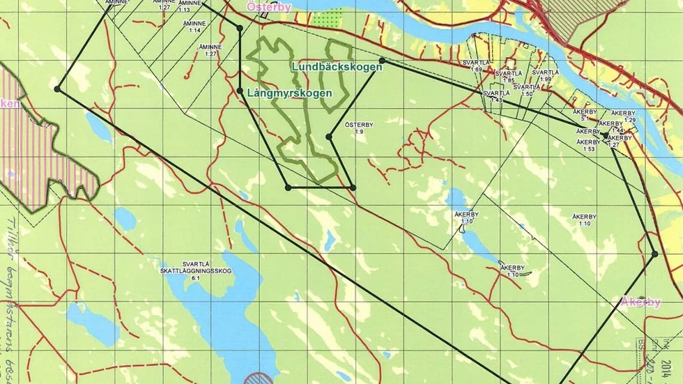 Letar malm. Orezone AB ska i sommar prospektera inom ett 4500 hektar stort område utanför Svartlå.