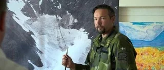 Spränger bort vrakdelar