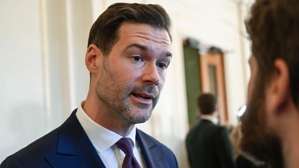 Bistånd- och utrikeshandelsminister Johan Forssell (M) har avböjt att kommentera SR:s uppgifter om biståndet. Arkivbild.