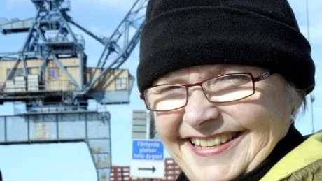 OMBYTTA ROLLER. Läraren i svenska som andra språk på Vuxenutbildningen, Anna-Lisa Inglén, fick i torsdags lära sig om Luleå av sina elever.