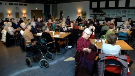SAMKÖRDE. Socialdemokraterna och vänsterpartiet samarrangerade kvinnodagen i Boden.
