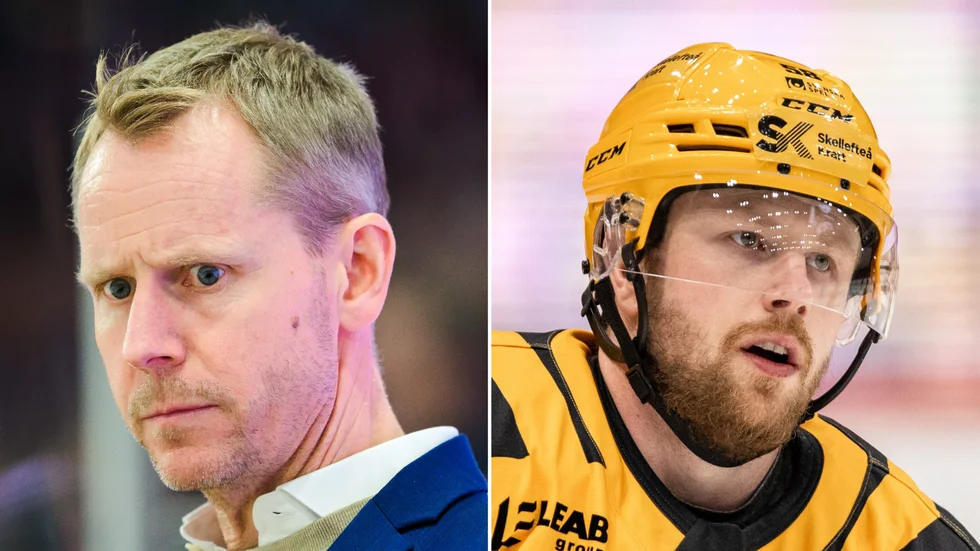 Tränaren Robert Ohlsson och backen Oskar Nilsson hoppas att AIK ska kunna slåss om gruppsegern i CHL.