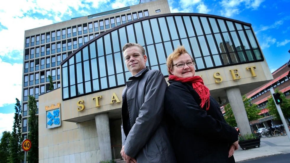 Ojämn duell. Moderaternas gruppledare Anders Josefsson får det svårt att på allvar utmana kommunalrådet Yvonne Stålnacke och hennes styrande socialdemokrater.