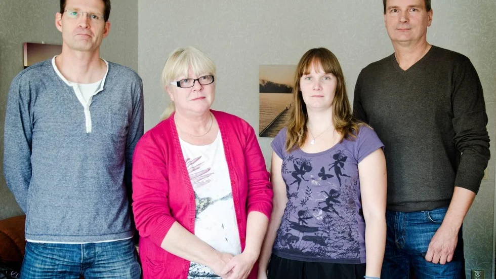 Missnöjda. Fredrik Isaksson, Maria Nilsson, Maria Nilsson och Peter Larsson anser inte att man utfört förändringar gällande de problem som Arbetsmiljöverket uppmärksammat.