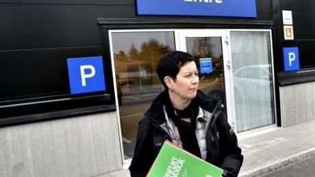INTE MINDRE. "Våra medlemmar ska ha samma löneökning som på andra områden", sade Siw Kalliostenmaa, Unionen.