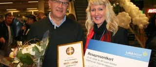 Han är miljonte passageraren