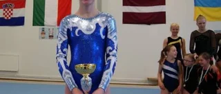 13-åriga Åberg vann senior-DM