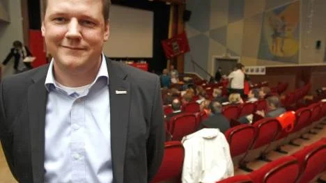 Tobias Baudin, ordförande Kommunal Norrbotten.