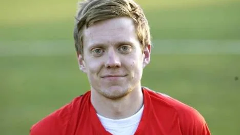 Niclas Wikström blev matchvinnare för Svensby SK. I 86:e minuten satte han segermålet, 4-3. (Arkivbild)