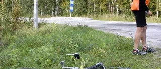 70-årig cyklist påkörd av lastbil