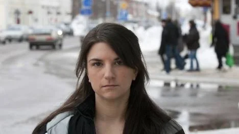 Malin Bokstrand, 25, Arvidsjaur, är en av de ungdomar som av Kommunals förbundsstyrelse valts ut för att studera fackförbundets internationella arbete.