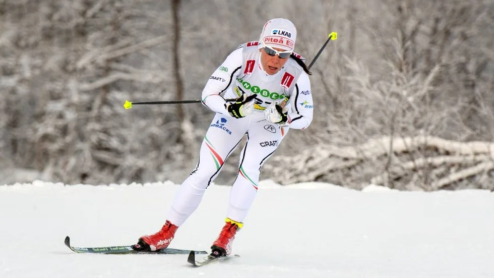 Vinnare. Charlotte Kalla startade säsongen på allra bästa sätt med seger i premiären.