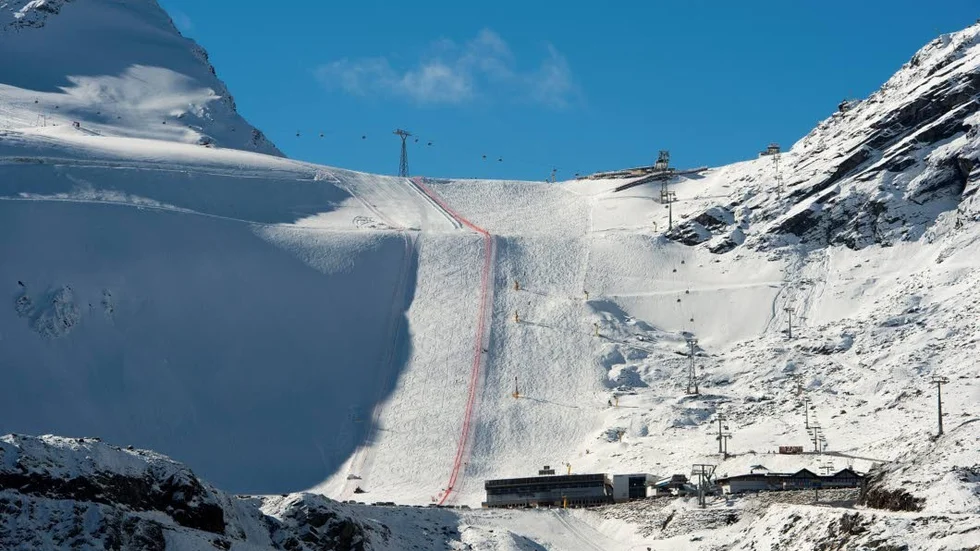 Sölden, Österrike.