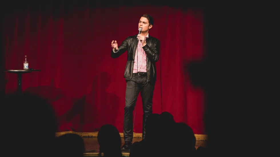 Messiah Hallberg gjorde sin "sista" show i Linköping. 