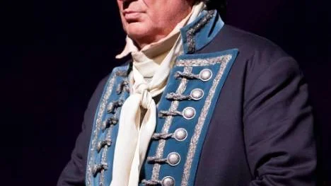 Placido Domingo i "Adriana Lecouvreur" vid  Metropolitan, i början på februari i år.