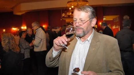 Göran Lind, Renviken, Arvidsjaur, var nöjd med besöket hos Munskänkarna.