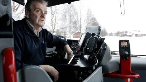 Börje Lindström märker av ökningen av resenärer. "Det har ökat successivt, jag tror att många som testade att åka buss under klimatveckan när det var gratis upptäckte fördelarna med att åka buss".