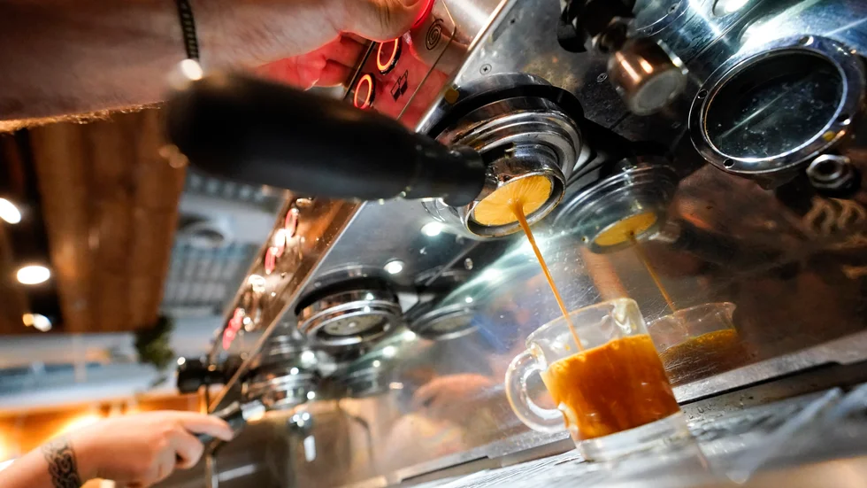 Terminspriset på kaffebönor blir allt lägre. Arkivbild.
