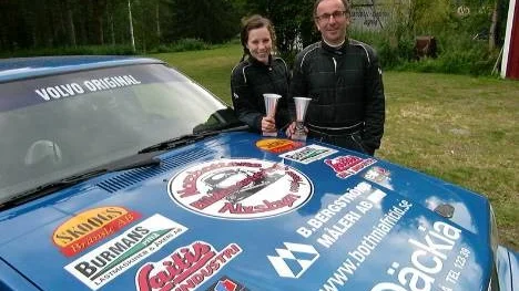 Piteås Brage Lundmark, med dottern Sofie som kartläsare, blev tvåa i Västrallyt som avgjordes i Trollhättan den gångna helgen.
