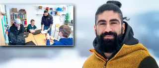 Kurdiska Arnulf, 29, kan samiska och mer än 20 andra språk