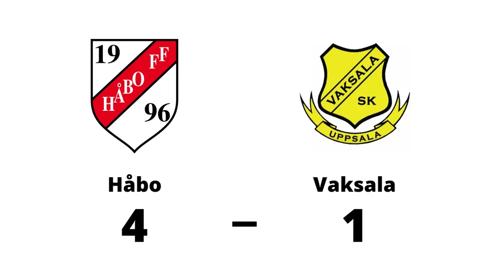 Håbo FF vann mot Vaksala SK
